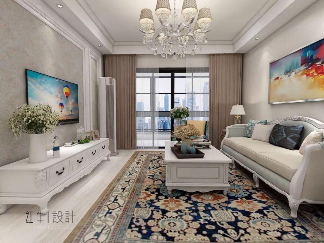 南京威尼斯水城115平米簡歐風(fēng)格裝修 愜意又浪漫01