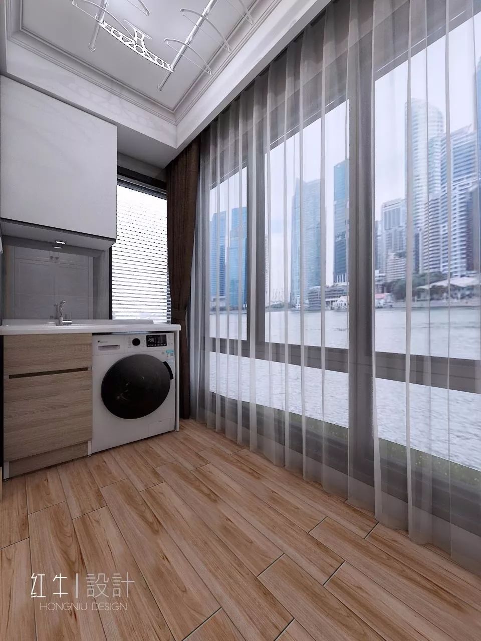 南京新都雅苑88平米現(xiàn)代簡(jiǎn)約風(fēng)格裝修 白橡木為基調(diào)04