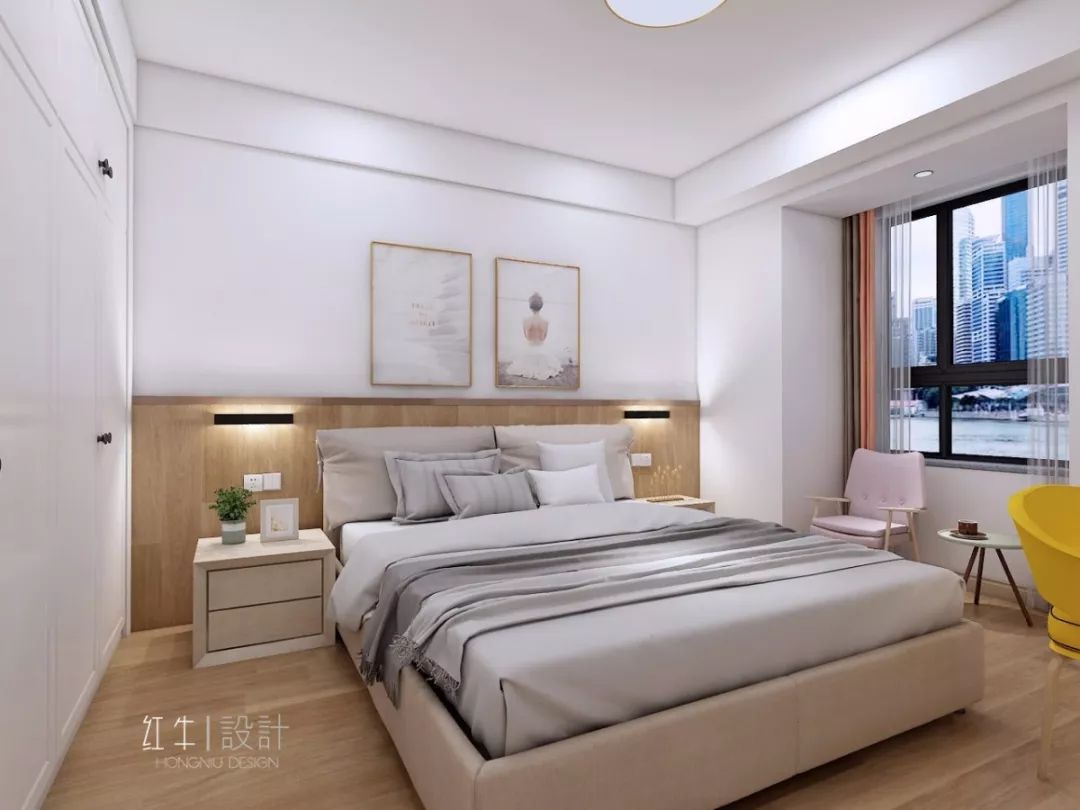 南京新都雅苑88平米現(xiàn)代簡(jiǎn)約風(fēng)格裝修 白橡木為基調(diào)05