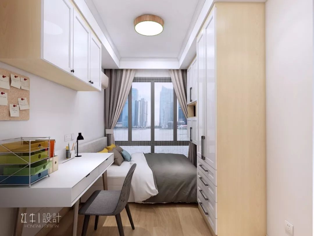 南京新都雅苑88平米現(xiàn)代簡(jiǎn)約風(fēng)格裝修 白橡木為基調(diào)06