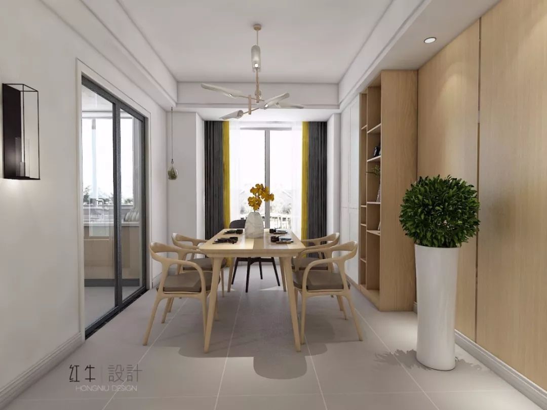 南京保利香檳國際126平米北歐風(fēng)格裝修 極致簡潔02