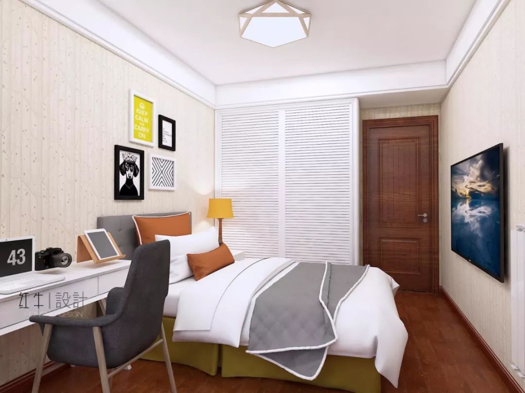 南京金城1號(hào)140平米現(xiàn)代簡約風(fēng)格裝修 以簡勝繁05