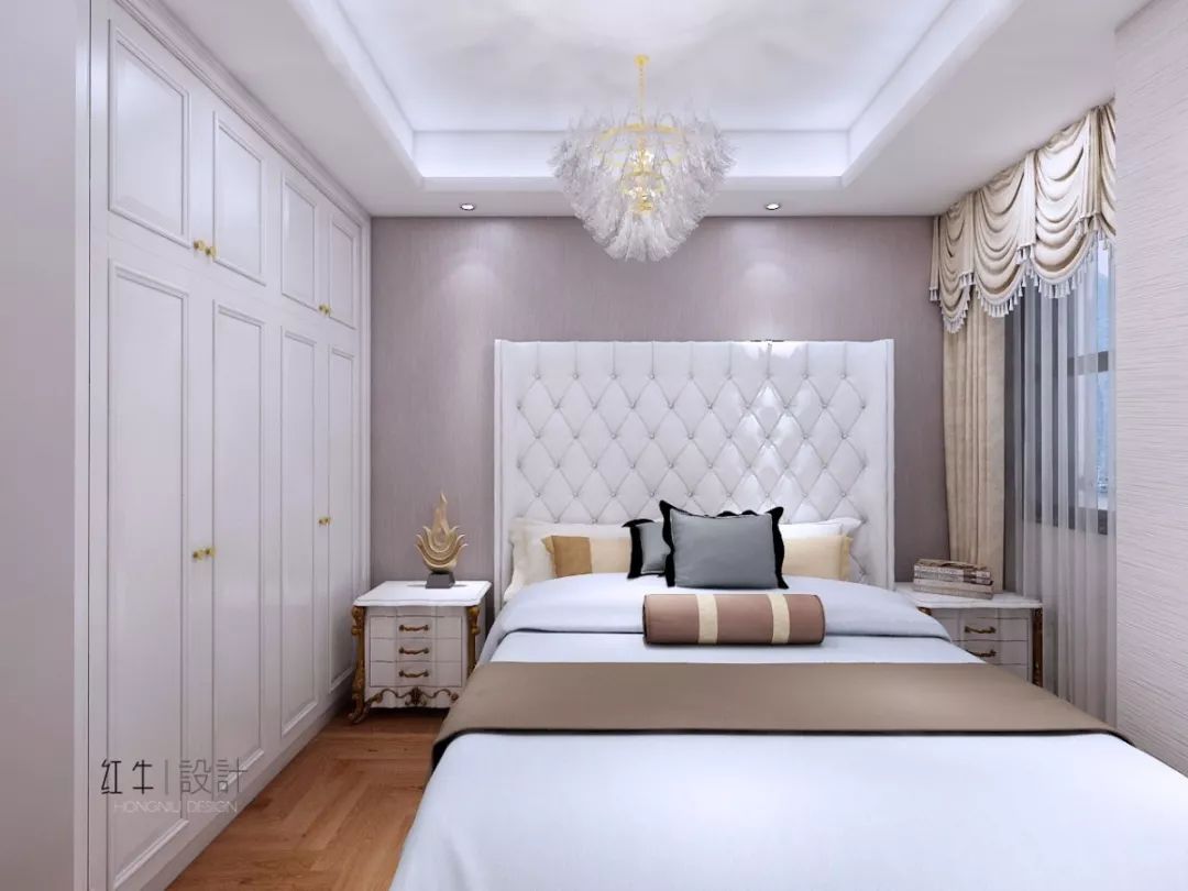 南京紫金未來城140平米簡(jiǎn)約法式風(fēng)格裝修 古典和現(xiàn)代的結(jié)合07