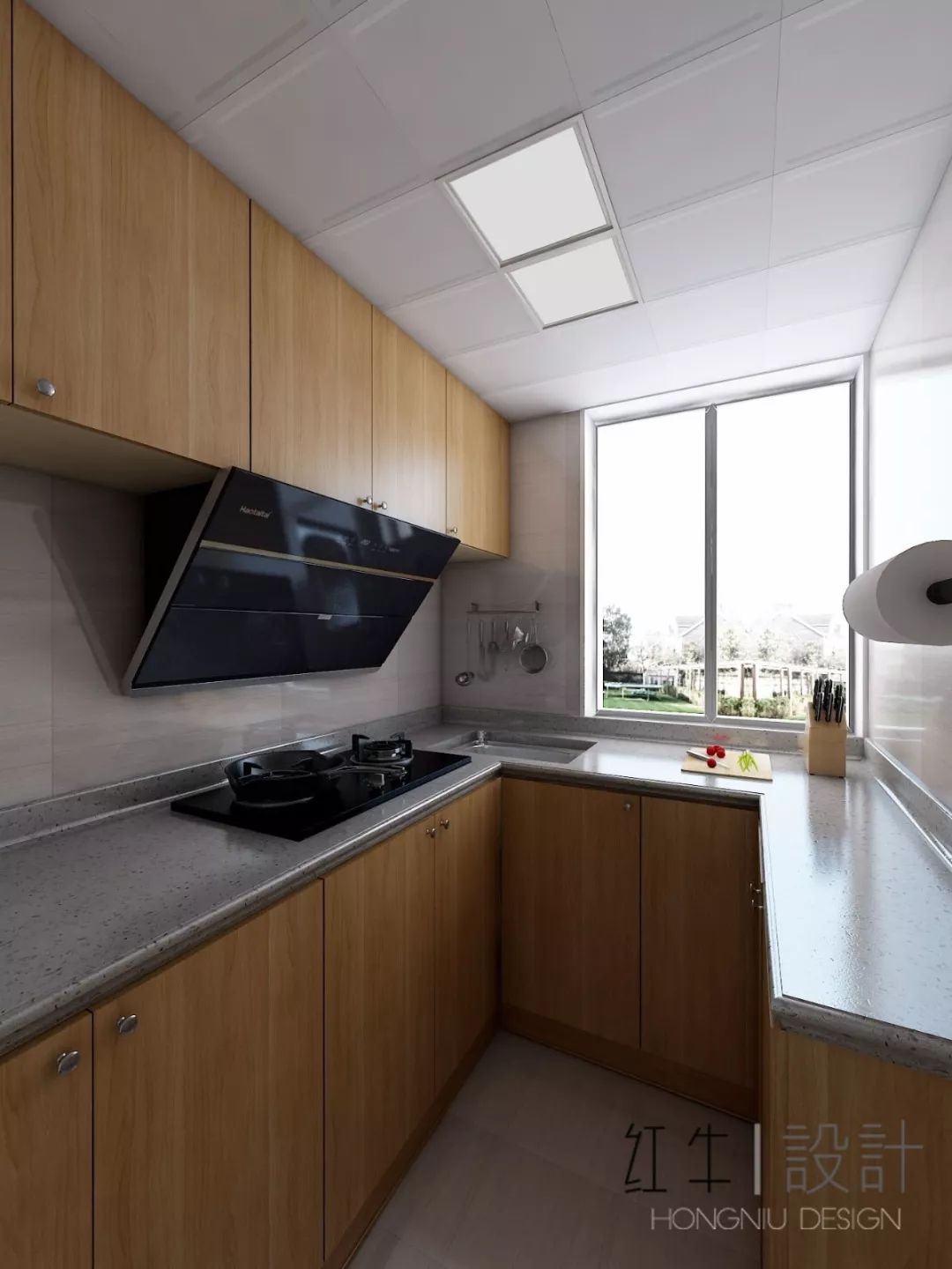 南京云南路西橋花苑79平米現(xiàn)代簡約風(fēng)格裝修 溫馨浪漫05廚房