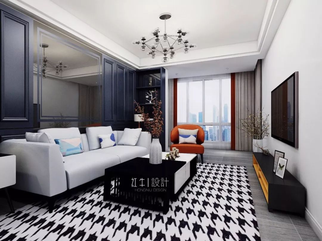 南京招商依云和府88平米現(xiàn)代簡約風(fēng)格裝修 冷暖中和01