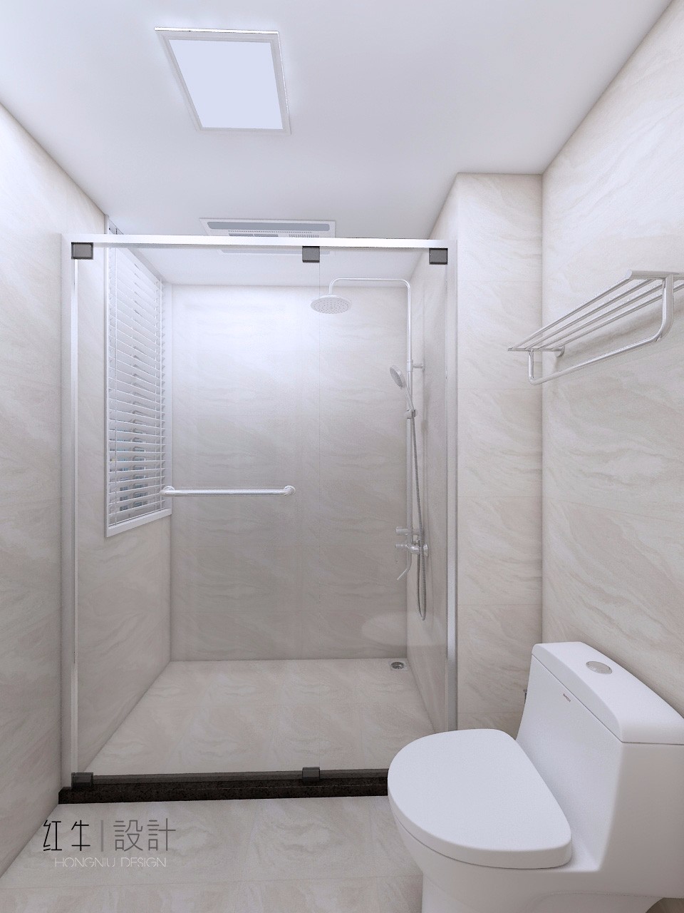 南京保利國際社區(qū)95平米現(xiàn)代簡約風(fēng)格裝修09衛(wèi)生間_水印