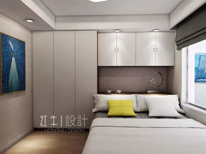 南京保利國(guó)際社區(qū)142平米現(xiàn)代簡(jiǎn)約風(fēng)格裝修07次臥_水印