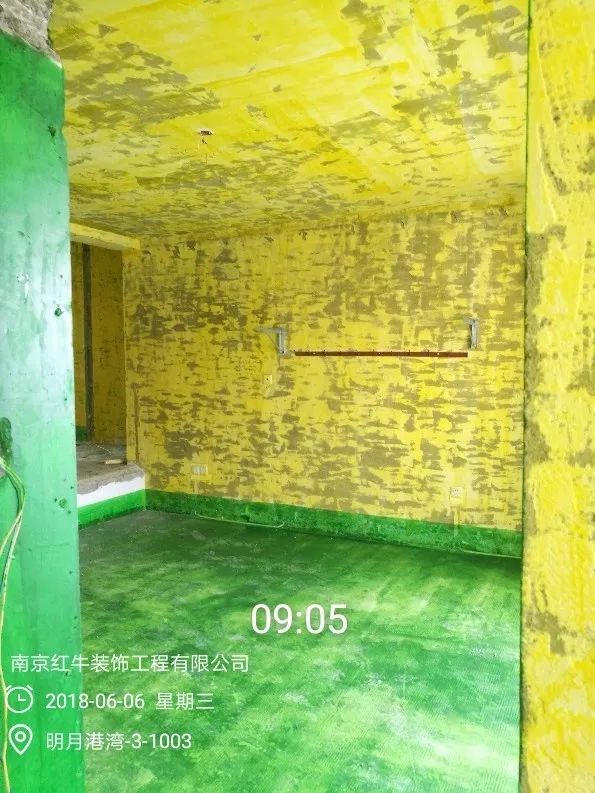 南京明月港灣105平米北歐風(fēng)格裝修  擁有獨(dú)立衣帽間與書房22地固、墻固