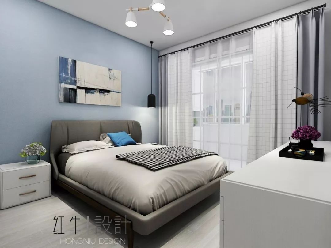 南京老房翻新--“能住”與“好住”之間，就差這點(diǎn)改變！14改造后_主臥室