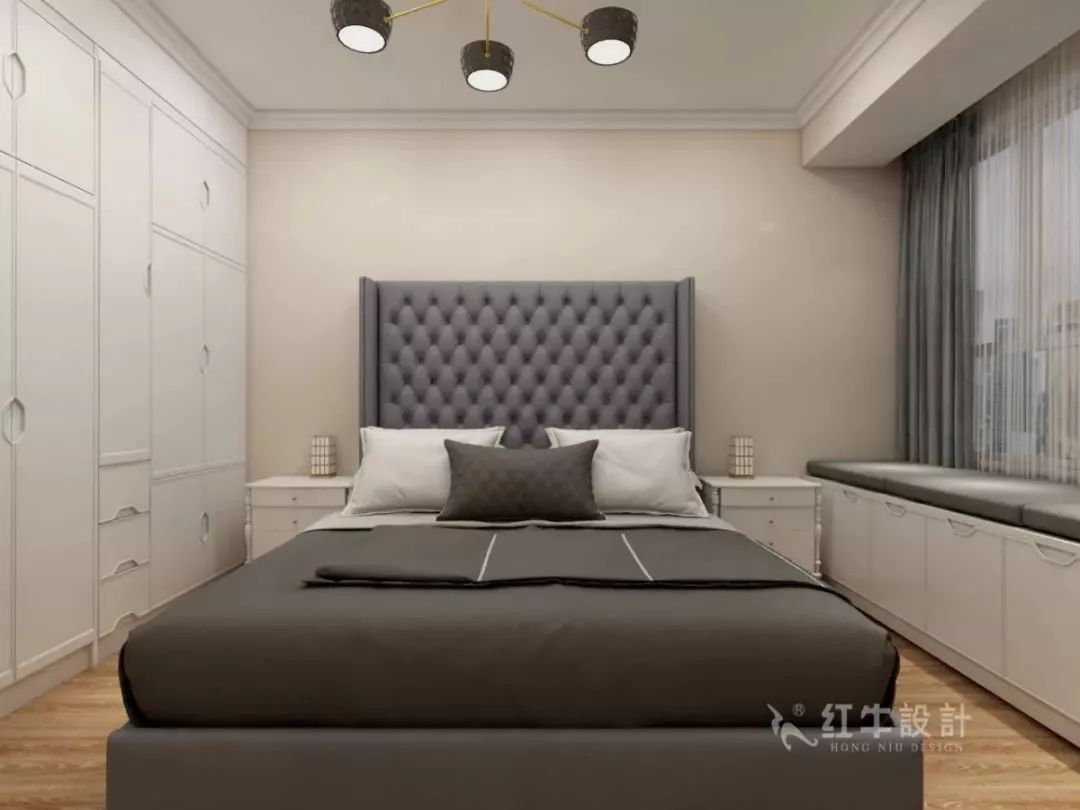 南京海賦尚城122㎡現(xiàn)代風(fēng)格--打造高品質(zhì)時尚家居07主臥
