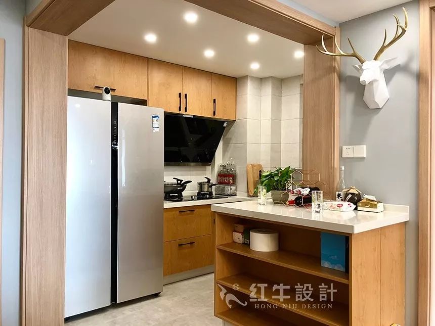 南京鳳悅北園90㎡北歐風(fēng)格--原木色與暖灰色構(gòu)造的家10