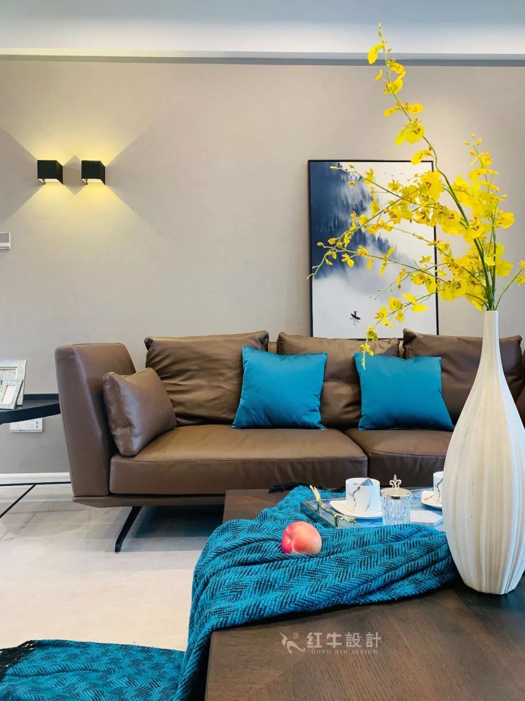 南京保利國(guó)際社區(qū)140㎡現(xiàn)代風(fēng)格--四室二廳大戶型，寬敞開(kāi)闊又舒適！05客廳設(shè)計(jì)