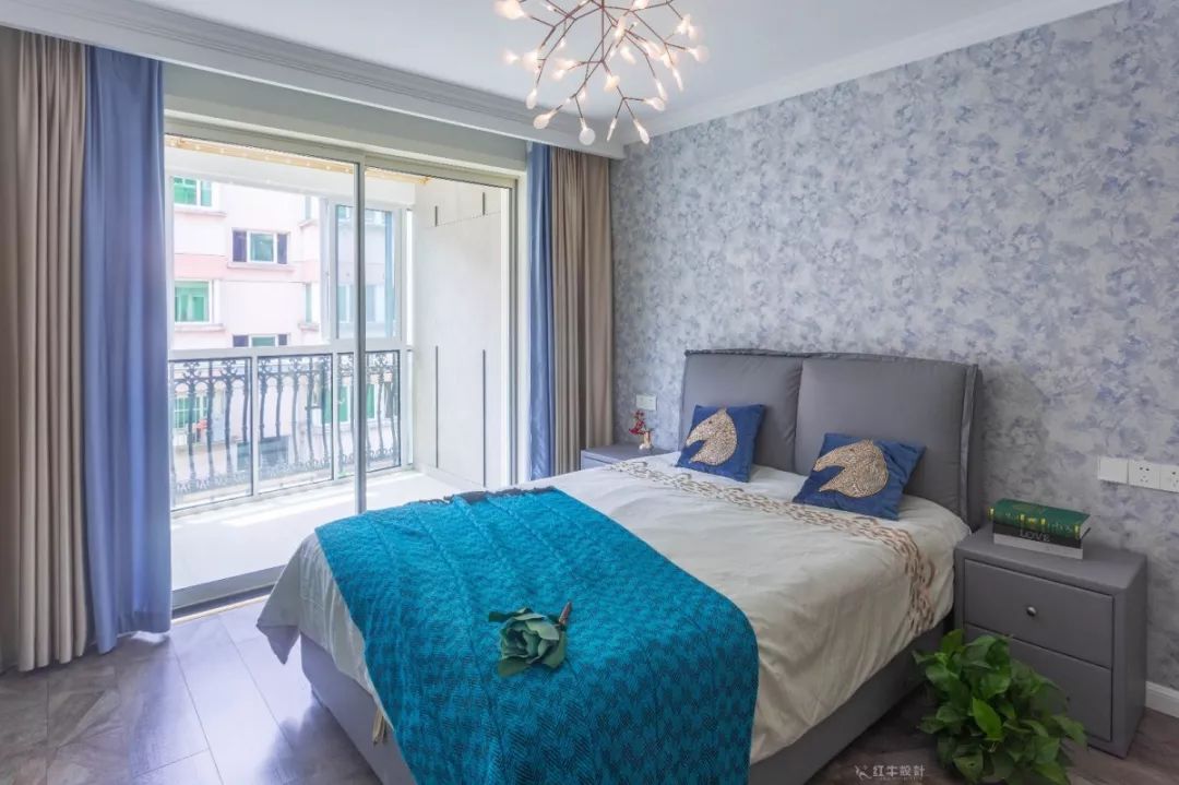 南京龍蟠花苑90㎡現(xiàn)代輕奢--老房升級改造，變身時尚精致家！12臥室改造