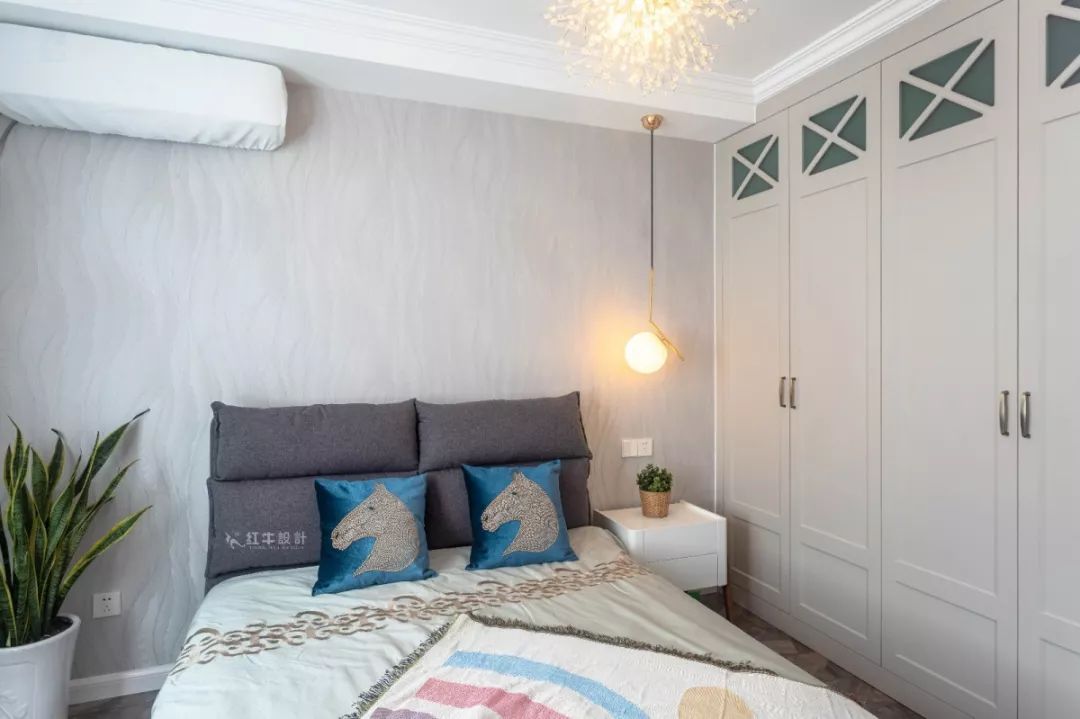 南京龍蟠花苑90㎡現(xiàn)代輕奢--老房升級改造，變身時尚精致家！15臥室改造