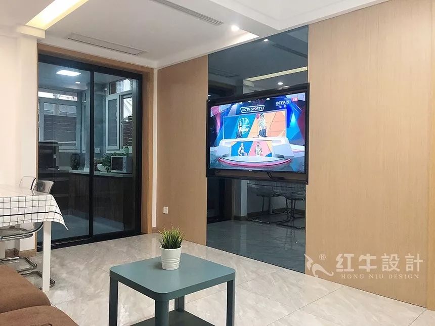 南京后宰門街75㎡北歐風格--美翻了的家庭小院04客餐廳設計