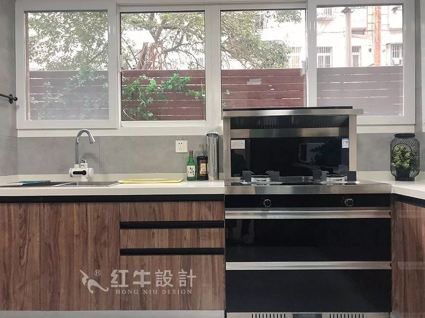 南京后宰門街75㎡北歐風格--美翻了的家庭小院05廚房設計