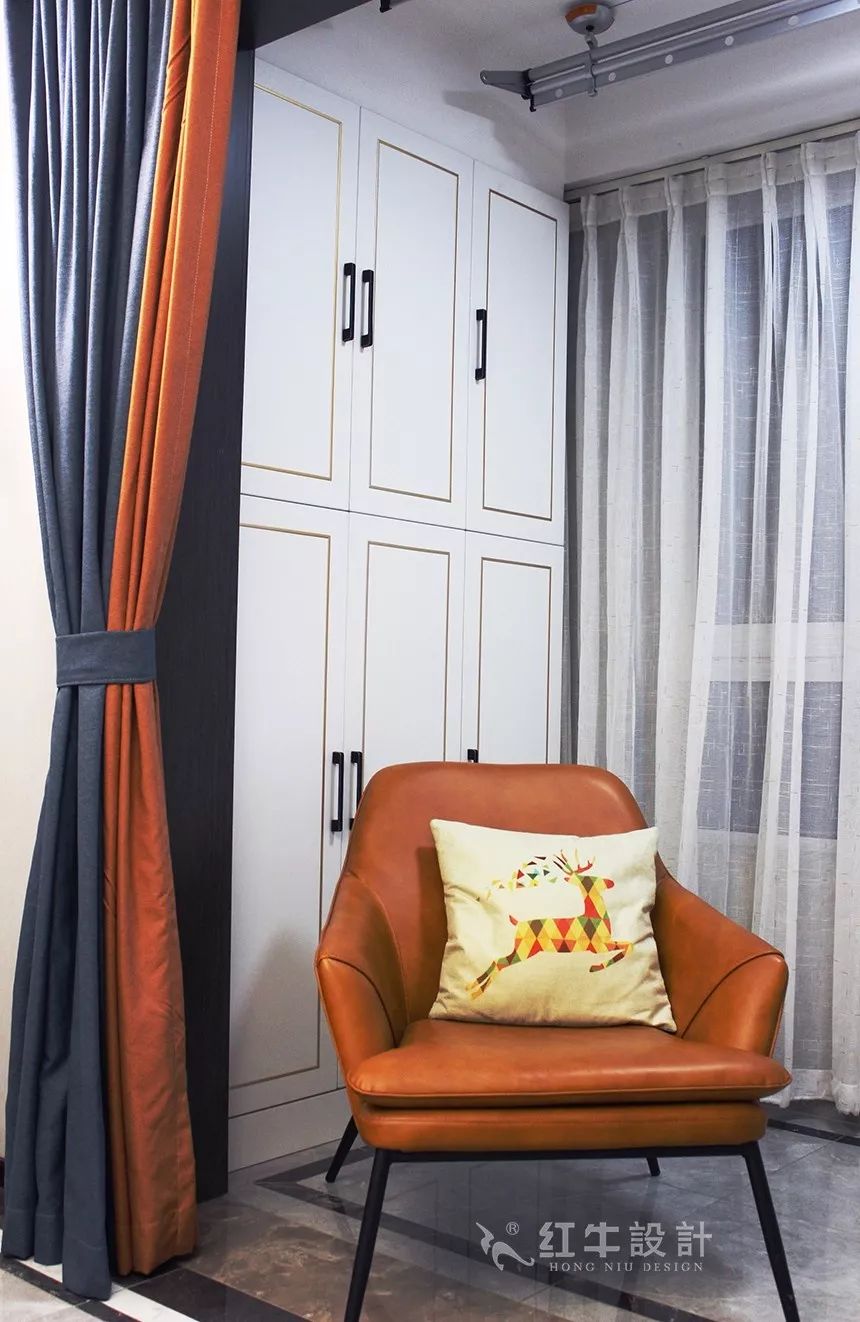 南京春江紫宸90㎡簡約風(fēng)格--家有“小熊”03客廳設(shè)計(jì)