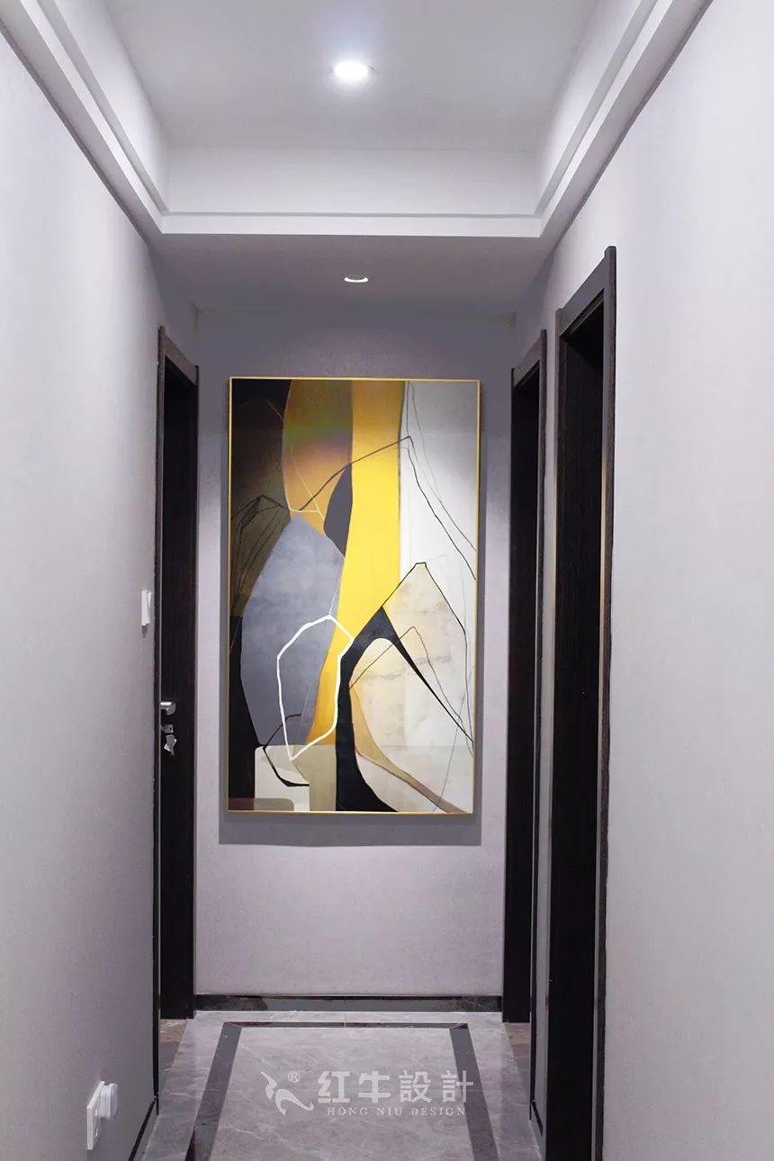 南京春江紫宸90㎡簡約風(fēng)格--家有“小熊”06走廊設(shè)計(jì)