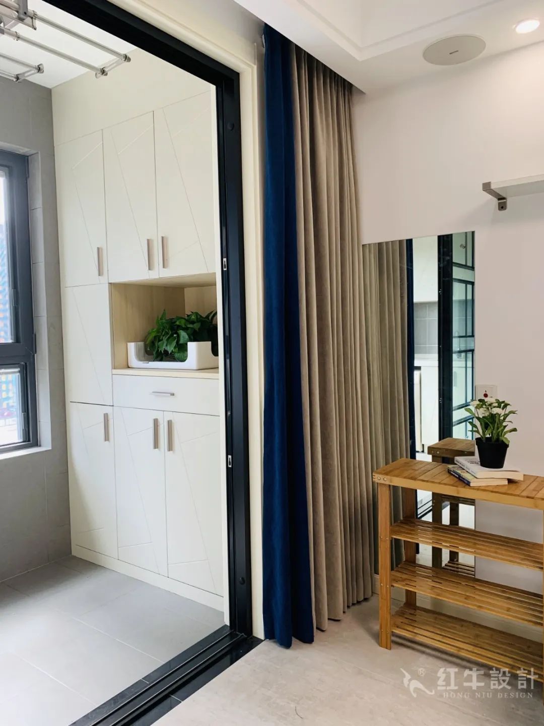 孟憲濤_保利國(guó)際社區(qū)115㎡現(xiàn)代北歐--簡(jiǎn)潔明亮之家，一人獨(dú)居太愜意！08實(shí)景效果_陽臺(tái)