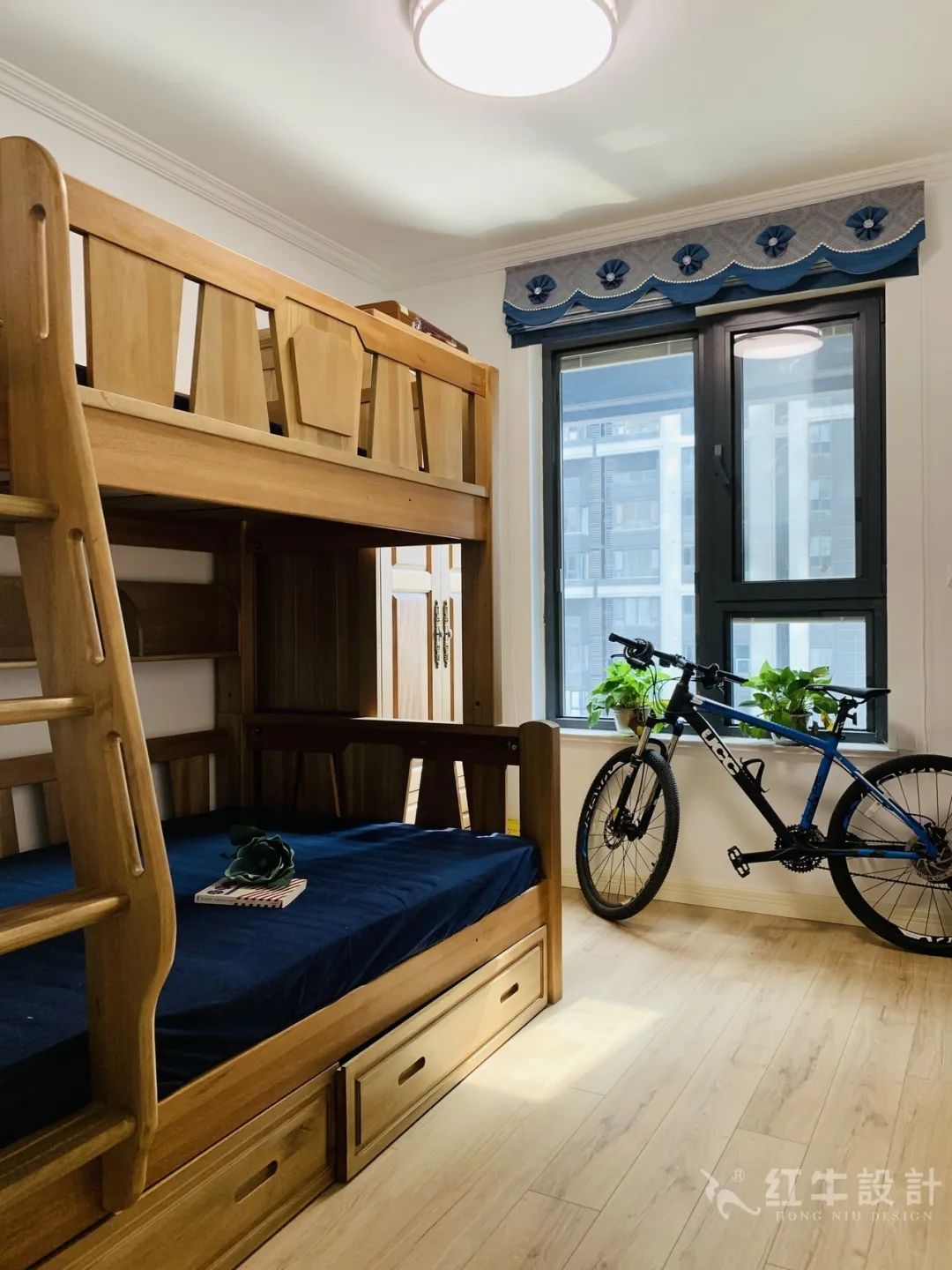 孟憲濤_保利國(guó)際社區(qū)115㎡現(xiàn)代北歐--簡(jiǎn)潔明亮之家，一人獨(dú)居太愜意！16實(shí)景效果_客臥