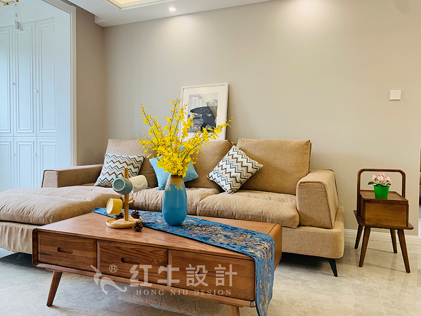 保利國際社區(qū)115㎡現(xiàn)代風(fēng)格--想現(xiàn)場(chǎng)參觀新裝好的房子嗎？這里就有哦！01劉曉芳_保利國際社區(qū)-89㎡-北歐風(fēng)格