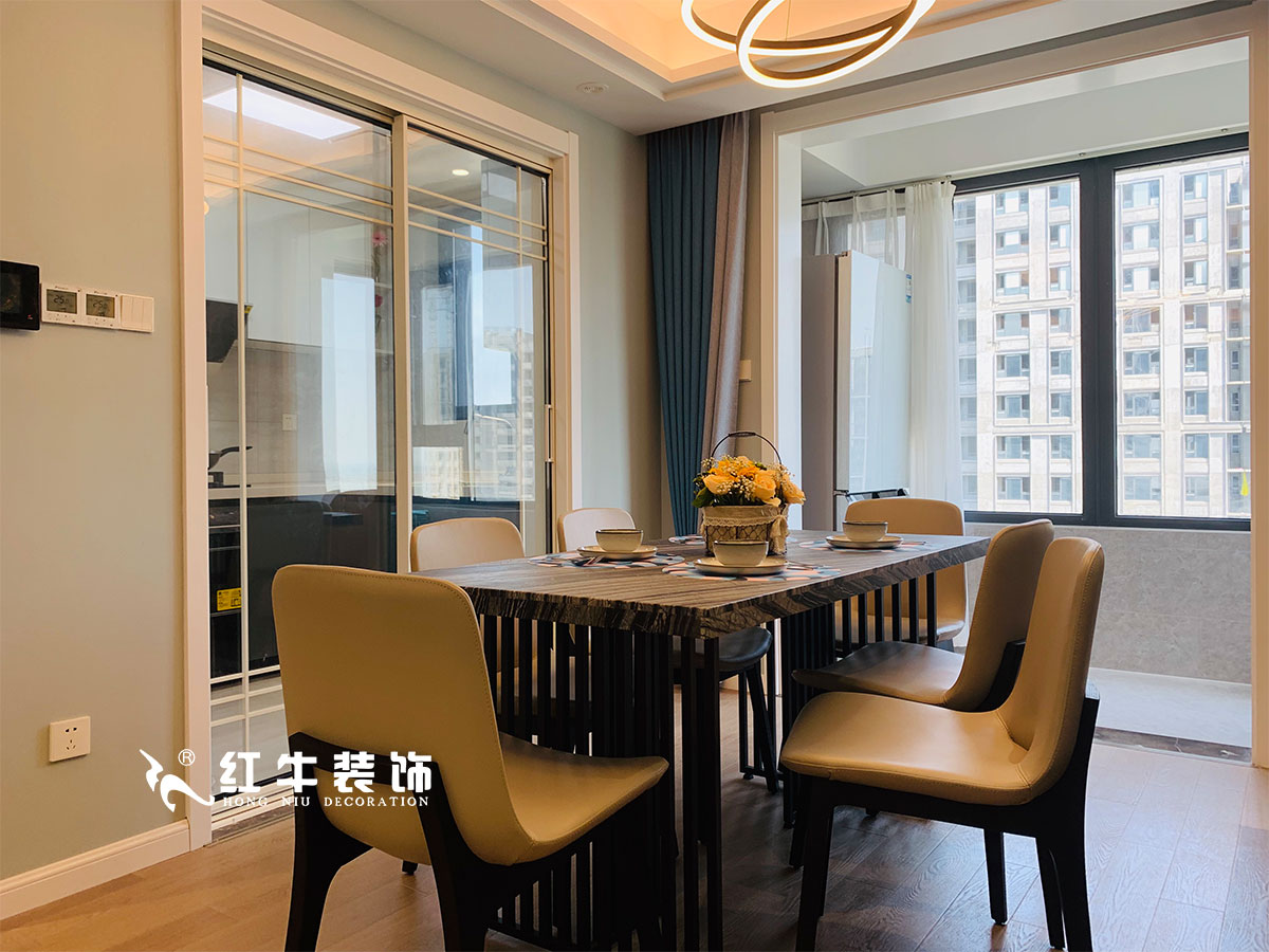 陸利民_保利國際社區(qū)3-2703-115㎡-現(xiàn)代風(fēng)格（3室2廳1廚2衛(wèi)2陽臺(tái)￥183429）06餐廳