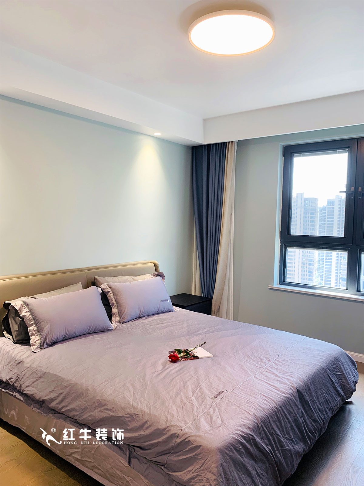 陸利民_保利國際社區(qū)3-2703-115㎡-現(xiàn)代風(fēng)格（3室2廳1廚2衛(wèi)2陽臺(tái)￥183429）11主臥室