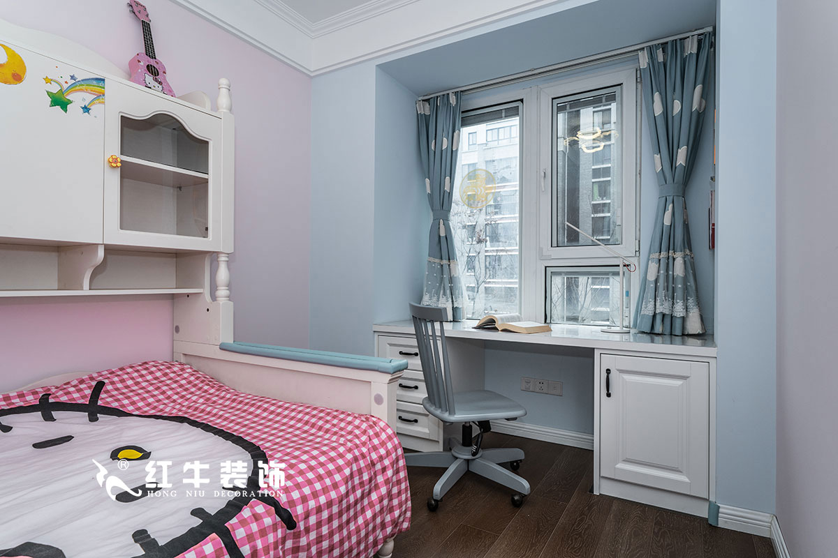 +logo_魏明花_華府國際-117㎡-簡美風(fēng)格（3室2廳2衛(wèi)，全包16萬）13兒童房_華府-1