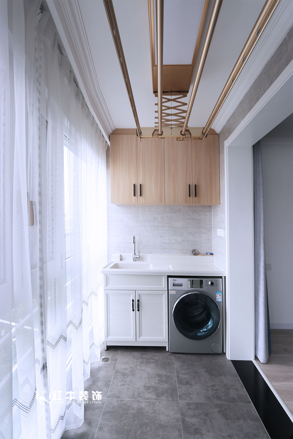 【實景案例】仇美蓉_良辰美景31棟2單元501-82㎡-北歐風(fēng)格_老房裝修2室2廳1衛(wèi)_全包11萬10陽臺IMG_0083