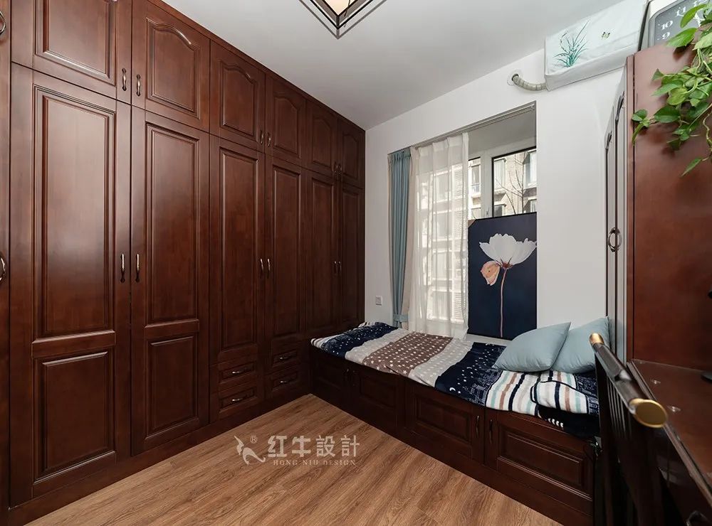 吳波_香格里拉東苑136㎡簡美風格--喜歡深色家具的看過來08