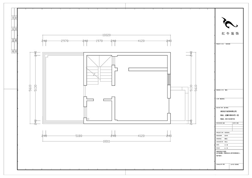 陸利民_香地美舍602-156㎡-新中式風格_5室2廳3衛(wèi)(新房裝修)_定制家¥208000_全包25萬00_04四層原始結構圖