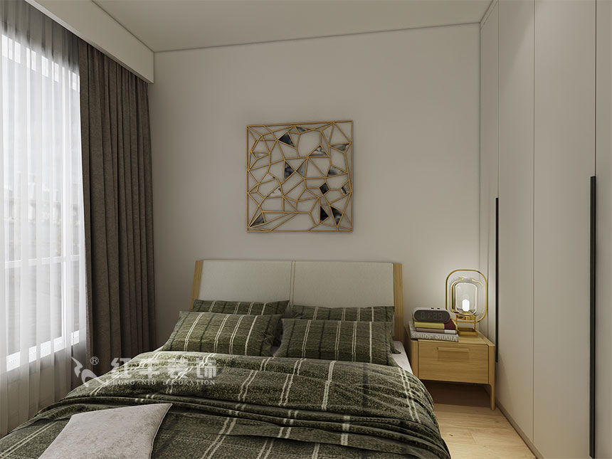 魏利利_津橋華府82㎡現(xiàn)代簡(jiǎn)約｜顛覆傳統(tǒng)客廳，即是休閑書(shū)吧又是影院10客臥