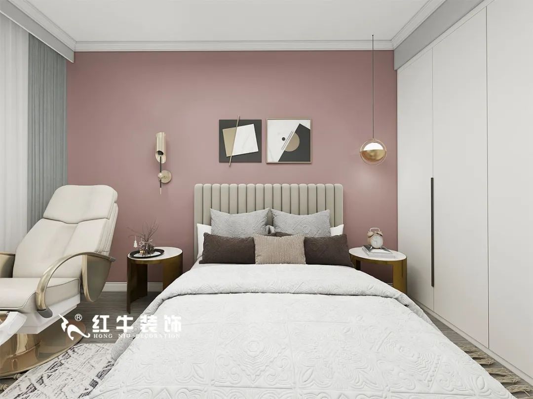 劉萍萍_仙龍灣山莊90㎡輕奢風(fēng)格｜加入一點(diǎn)金屬線條，這個(gè)家高級(jí)又溫柔！08