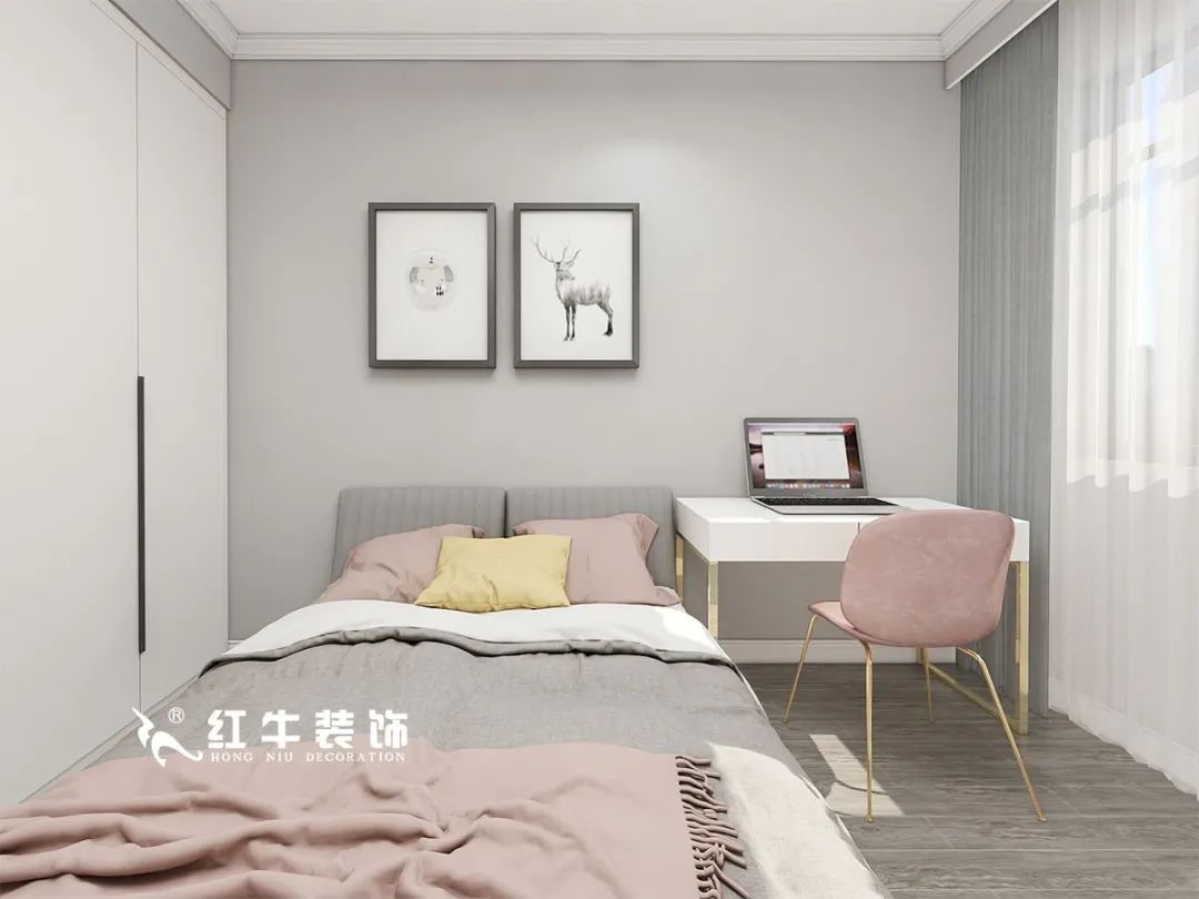 劉萍萍_仙龍灣山莊90㎡輕奢風(fēng)格｜加入一點(diǎn)金屬線條，這個(gè)家高級(jí)又溫柔！10