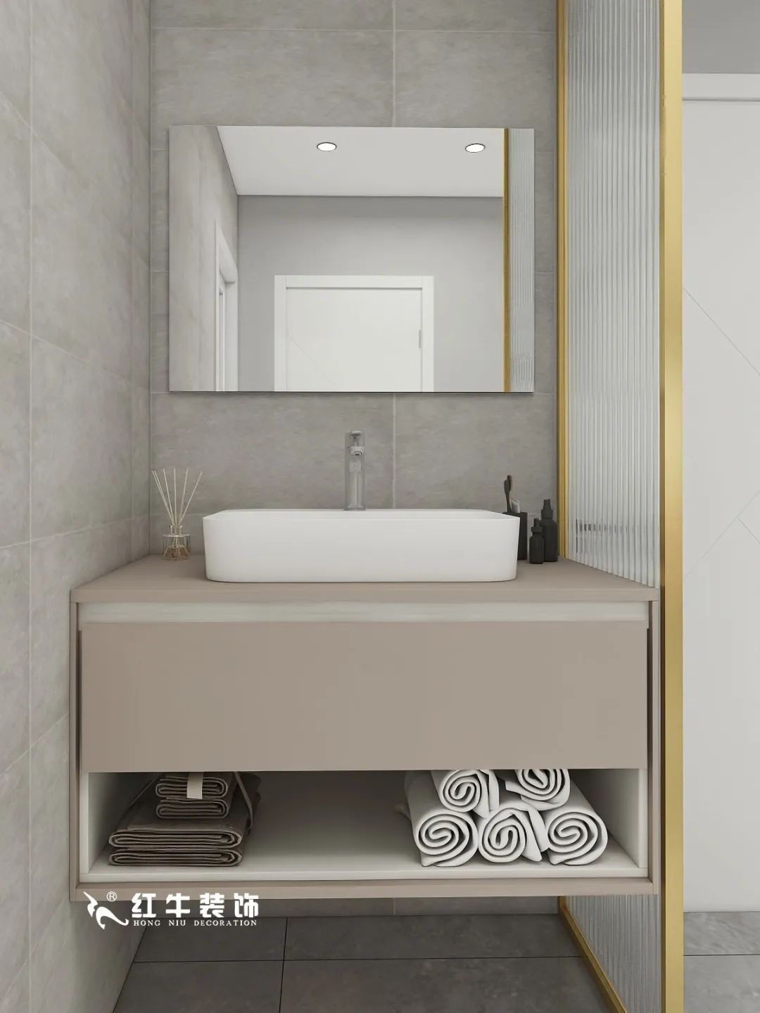 劉萍萍_仙龍灣山莊90㎡輕奢風(fēng)格｜加入一點(diǎn)金屬線條，這個(gè)家高級(jí)又溫柔！11