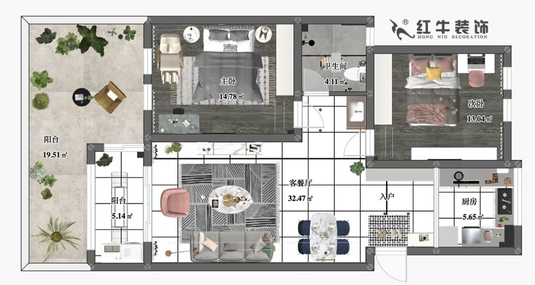 劉萍萍_仙龍灣山莊90㎡輕奢風(fēng)格｜加入一點(diǎn)金屬線條，這個(gè)家高級(jí)又溫柔！12