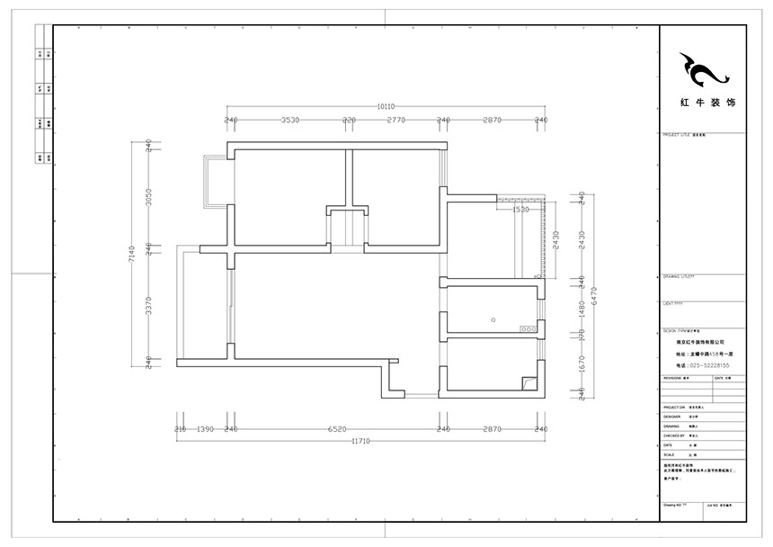 陸利民_保利羅蘭春天1-1404-86㎡-現(xiàn)代風(fēng)格_3室2廳1衛(wèi)(新房裝修)_成品家¥136800_全包13萬(wàn)00_01原始結(jié)構(gòu)圖