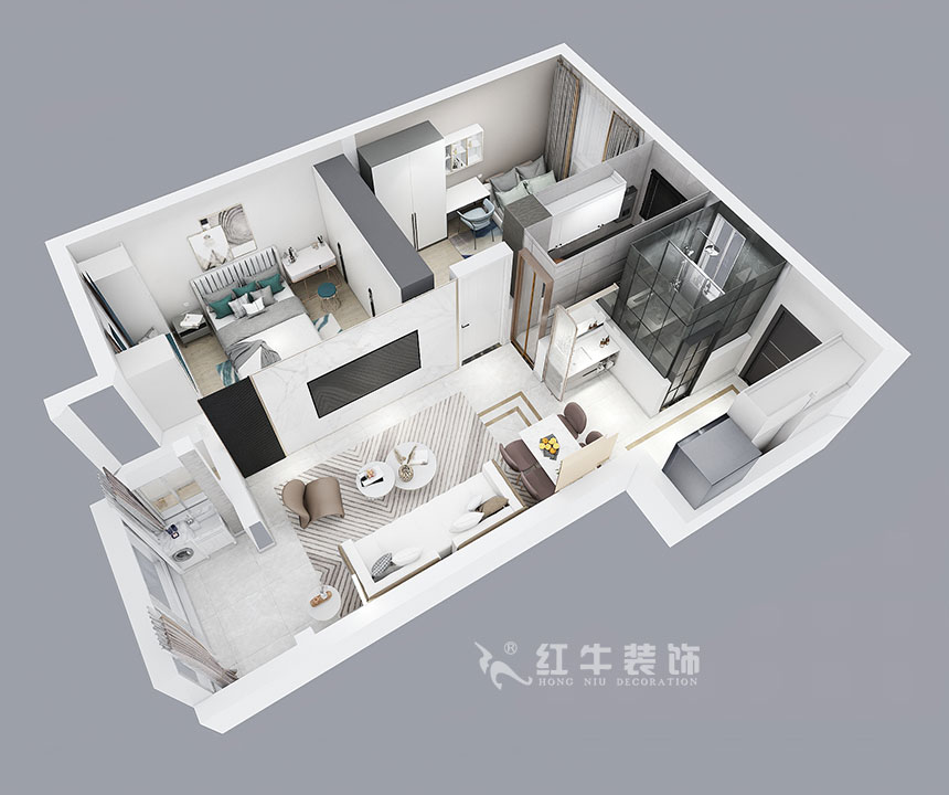 朱明琪_紫楊佳園24-3-910-87㎡-現(xiàn)代簡(jiǎn)約風(fēng)格_2室2廳1衛(wèi)(新房裝修)_成品家¥120000_全包10萬(wàn)00_04鳥瞰圖