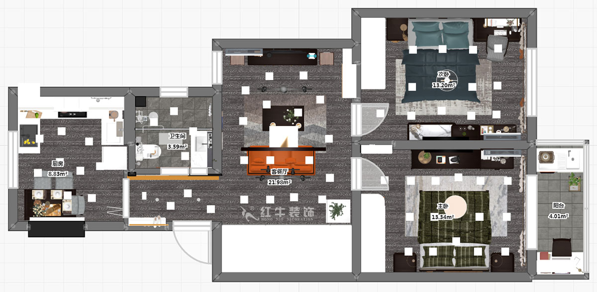 仇美蓉|二條巷48號1號樓2-504-79