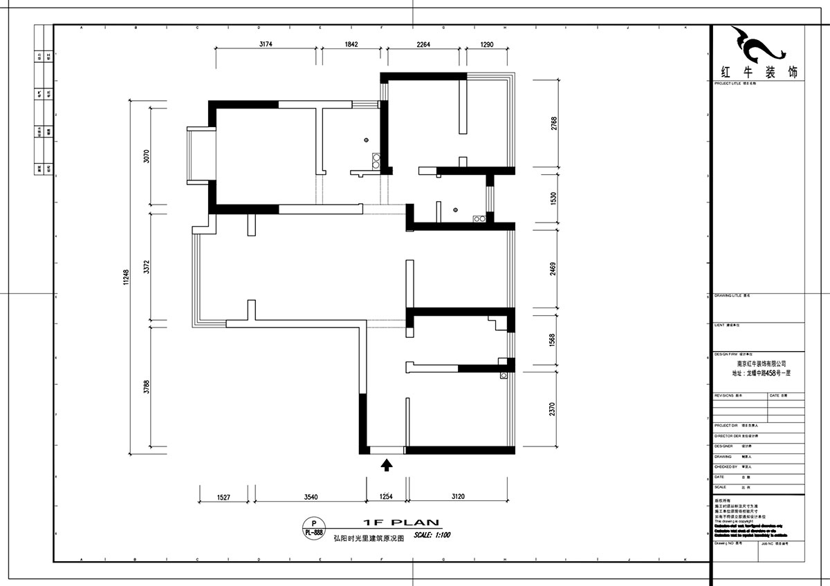 魏明花|弘陽時(shí)光里14-2-1108-96㎡-現(xiàn)代簡約風(fēng)格|3室2廳2衛(wèi)|二手房裝修|定制家¥146925|全包14