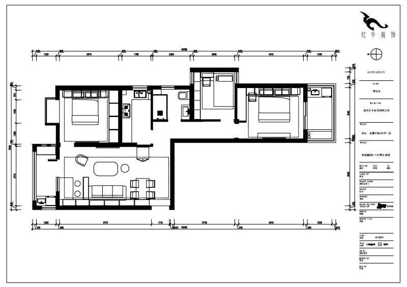 朱明琪|御道嘉庭8-1105-109㎡-現(xiàn)代簡(jiǎn)約風(fēng)格|3室2廳1衛(wèi)|新房裝修|定制家¥155777|全包15萬|00_02平面布置圖