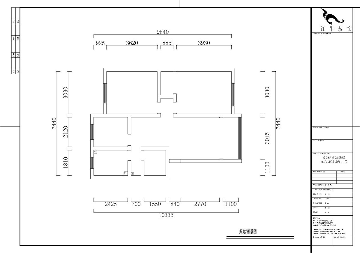 熊皓宇|四方新村二村1-2-403-75㎡-現(xiàn)代風(fēng)格|3室1廳1衛(wèi)|老房改造裝修|定制家¥114000|全包11萬(wàn)|00_01原始測(cè)量圖