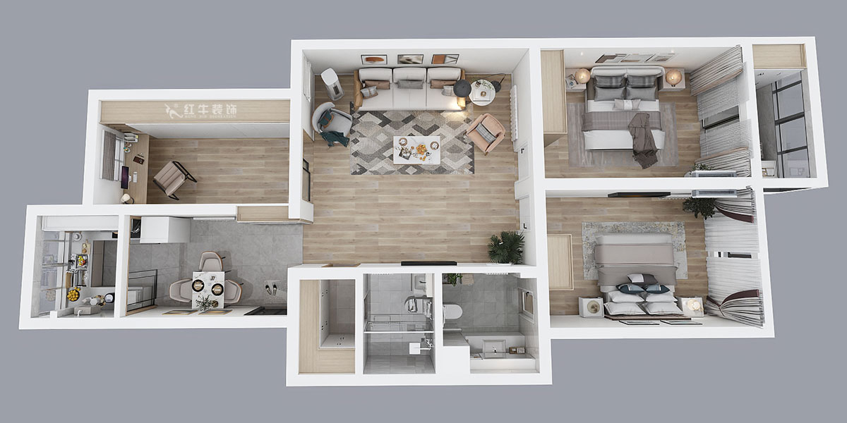 劉小勇|黃埔花園12-503-120㎡-現(xiàn)代風(fēng)格|3室2廳2衛(wèi)|老房裝修|定制家¥145000|全包14