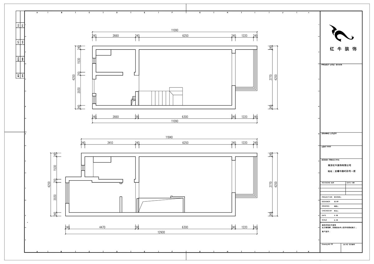 陸利民|金基匯錦國(guó)際7-1009-100㎡-現(xiàn)代風(fēng)格|3室2廳1衛(wèi)|舊房裝修|定制家|全包14萬(wàn)|00_01原始結(jié)構(gòu)圖