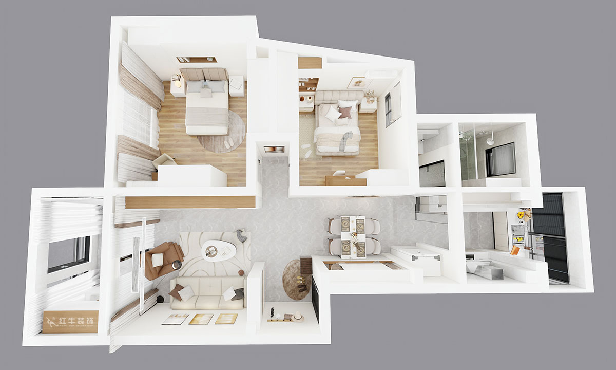 劉小勇|美河園1-2-102-90㎡-現(xiàn)代簡約風(fēng)格|2室2廳1衛(wèi)|新房裝修|定制家|全包13