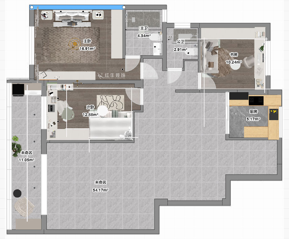 賈庭|陽光聚寶山莊臻園28-2-304-128㎡-現(xiàn)代風(fēng)格|3室2廳1廚2衛(wèi)|老房裝修|定制家|全包15