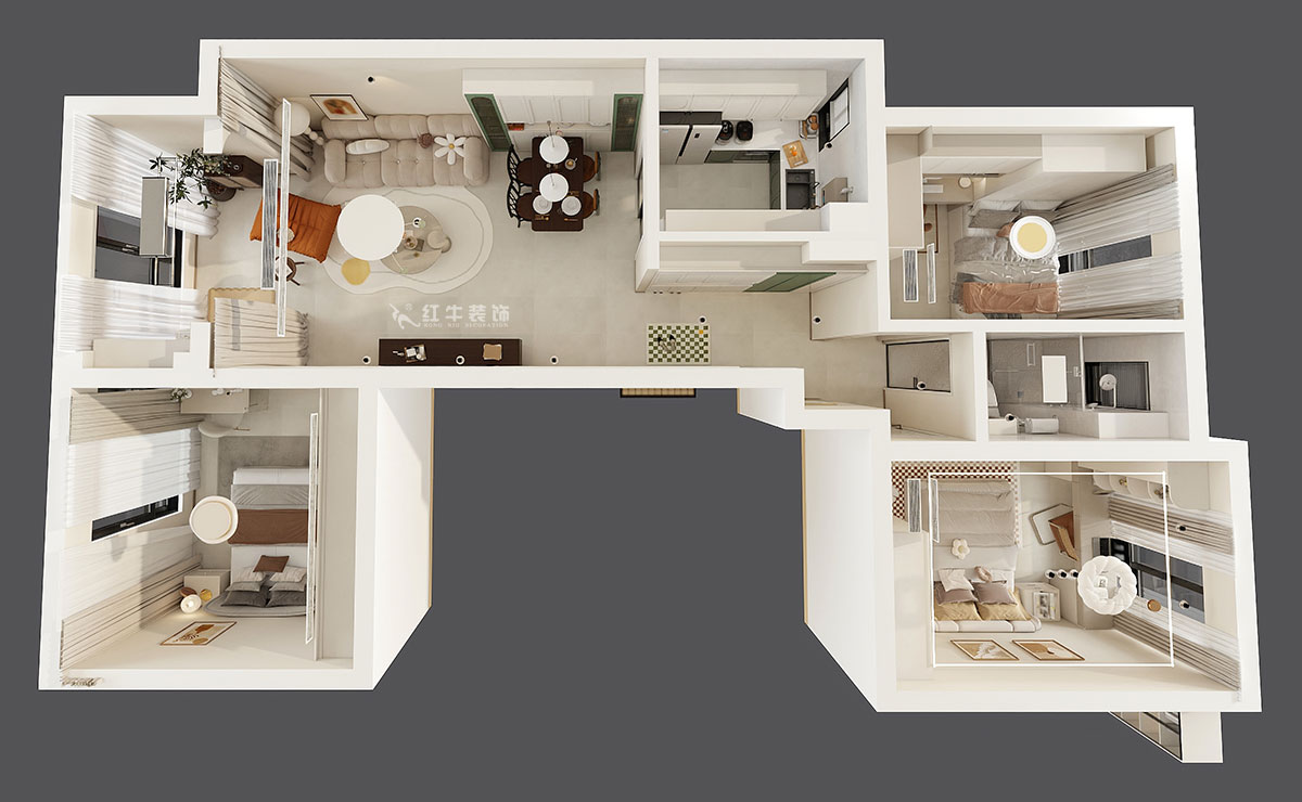 劉小勇|翠屏誠園26-1002-95㎡-現(xiàn)代簡約風(fēng)格|3室2廳1衛(wèi)|老房裝修|定制家|全包12