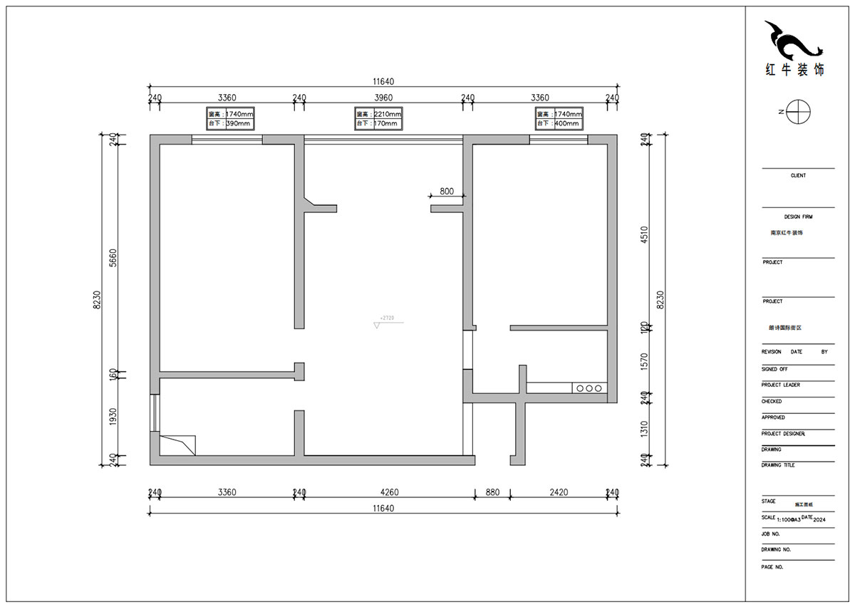 朱明琪|朗詩(shī)國(guó)際街區(qū)中園6-1-602-100㎡-現(xiàn)代原木風(fēng)格|2室1廳1衛(wèi)|老房裝修|定制家|全包11萬(wàn)|00_01原始結(jié)構(gòu)圖