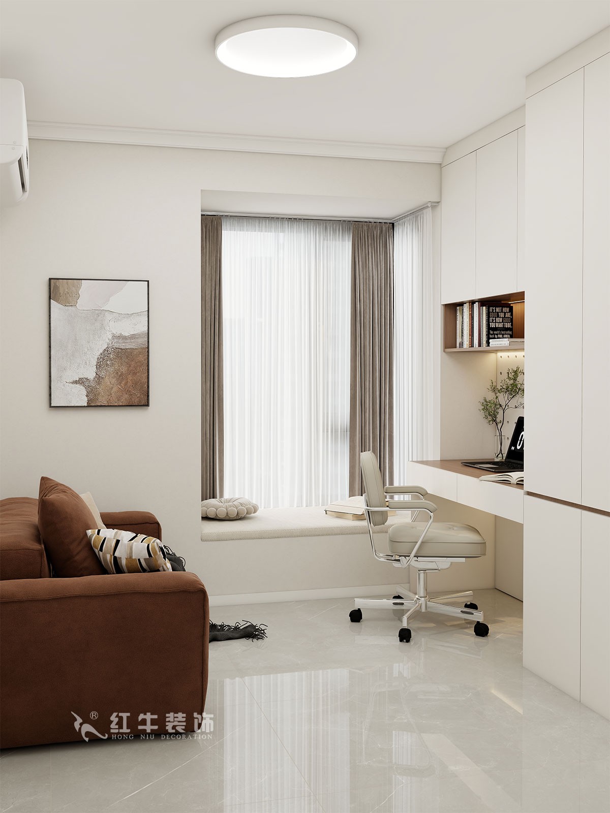 南京115㎡現(xiàn)代簡(jiǎn)約風(fēng)裝修，每一處都將“實(shí)用”和“顏值”完美兼容！