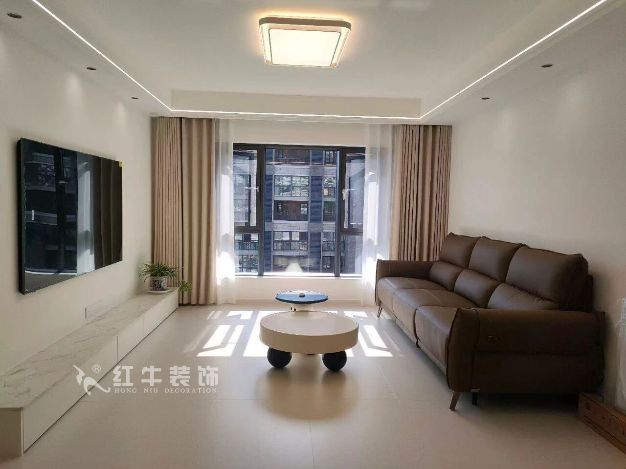 【實(shí)景落地】南京148㎡婚房裝修，實(shí)景比效果還驚艷，又一戶理想家完美交付！03實(shí)景圖1280x960